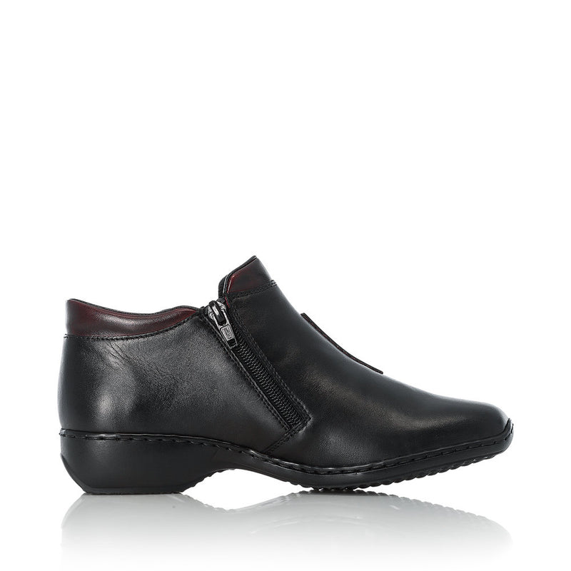 Rieker L3882-00 Womens Black Boots