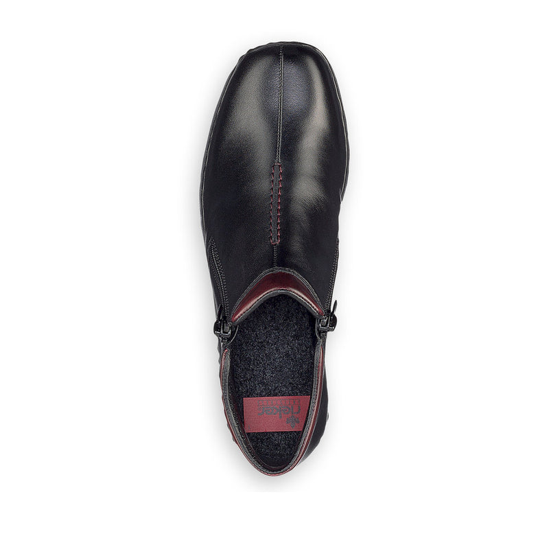 Rieker L3882-00 Womens Black Boots