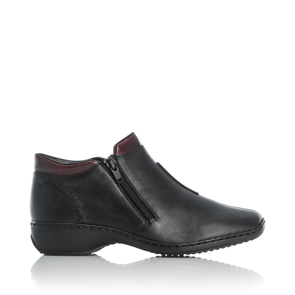 Rieker L3882-00 Womens Black Boots