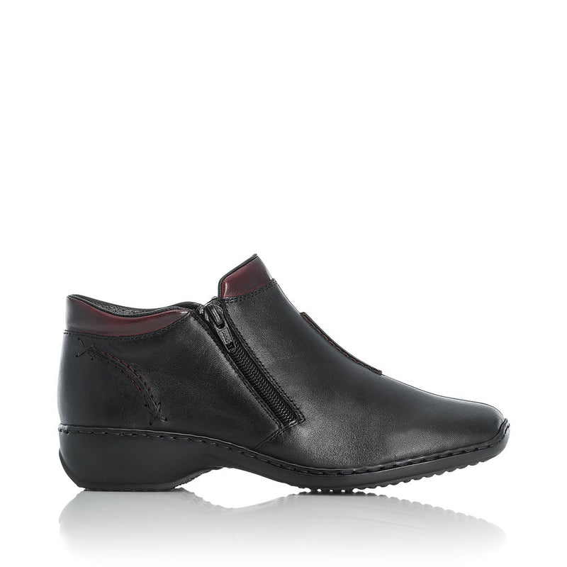 Rieker L3882-00 Womens Black Boots