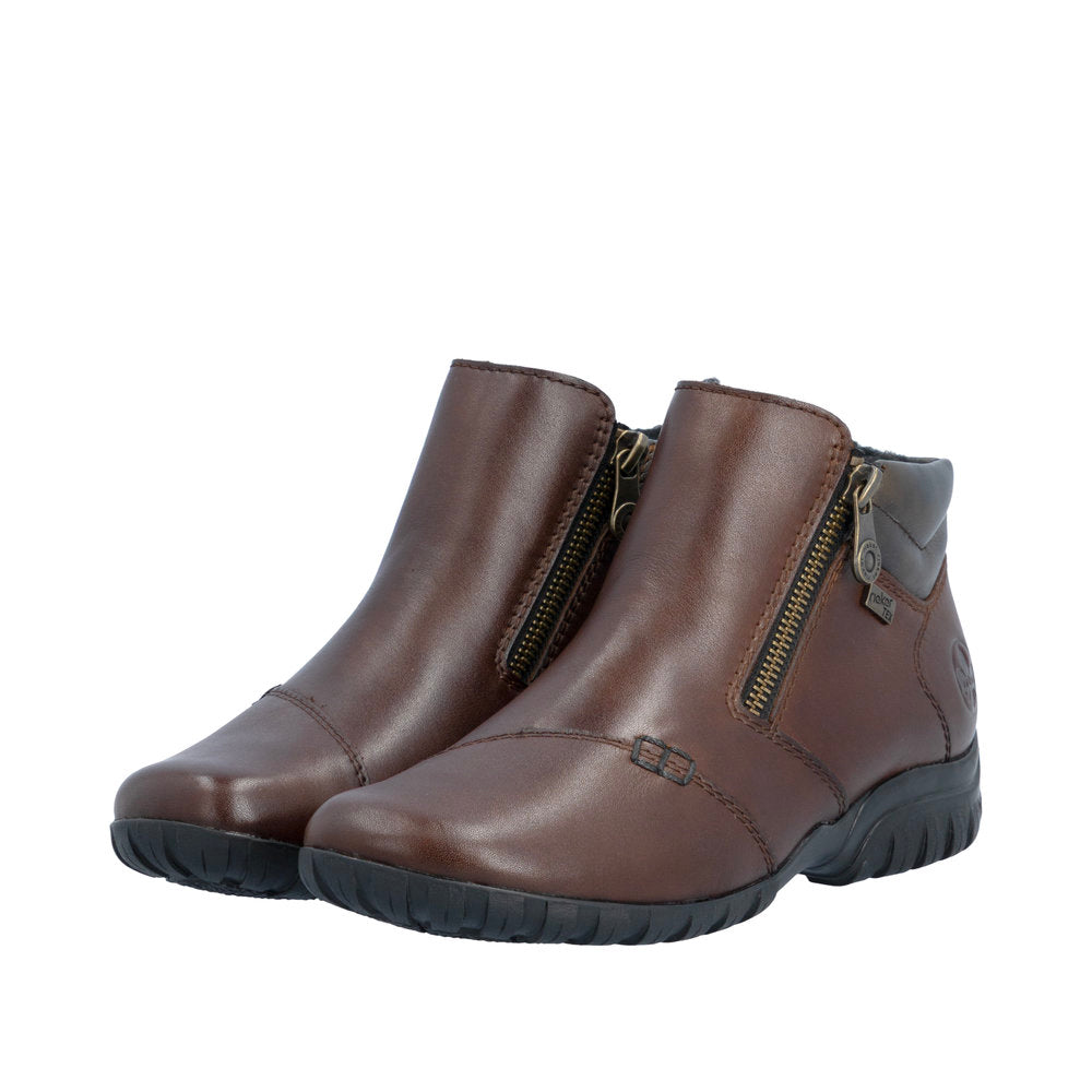 Rieker Birthe L4655-27 Wide Brown Boots
