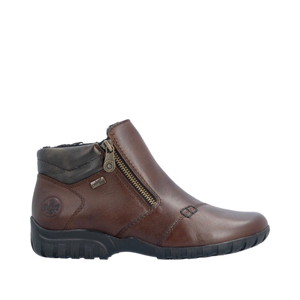 Rieker Birthe L4655-27 Wide Brown Boots
