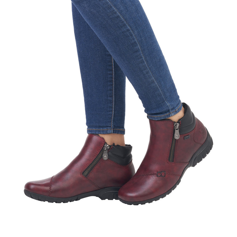 Rieker L4655-35 Vino/Schwarz Boots