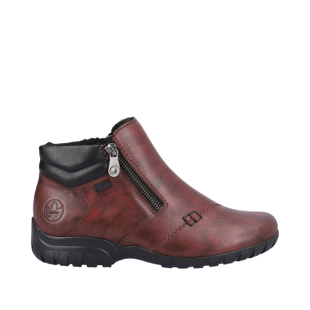 Rieker L4655-35 Vino/Schwarz Boots