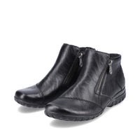 Rieker L4663-01 Womens Black Wide Boots
