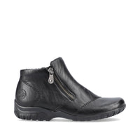 Rieker L4663-01 Womens Black Wide Boots