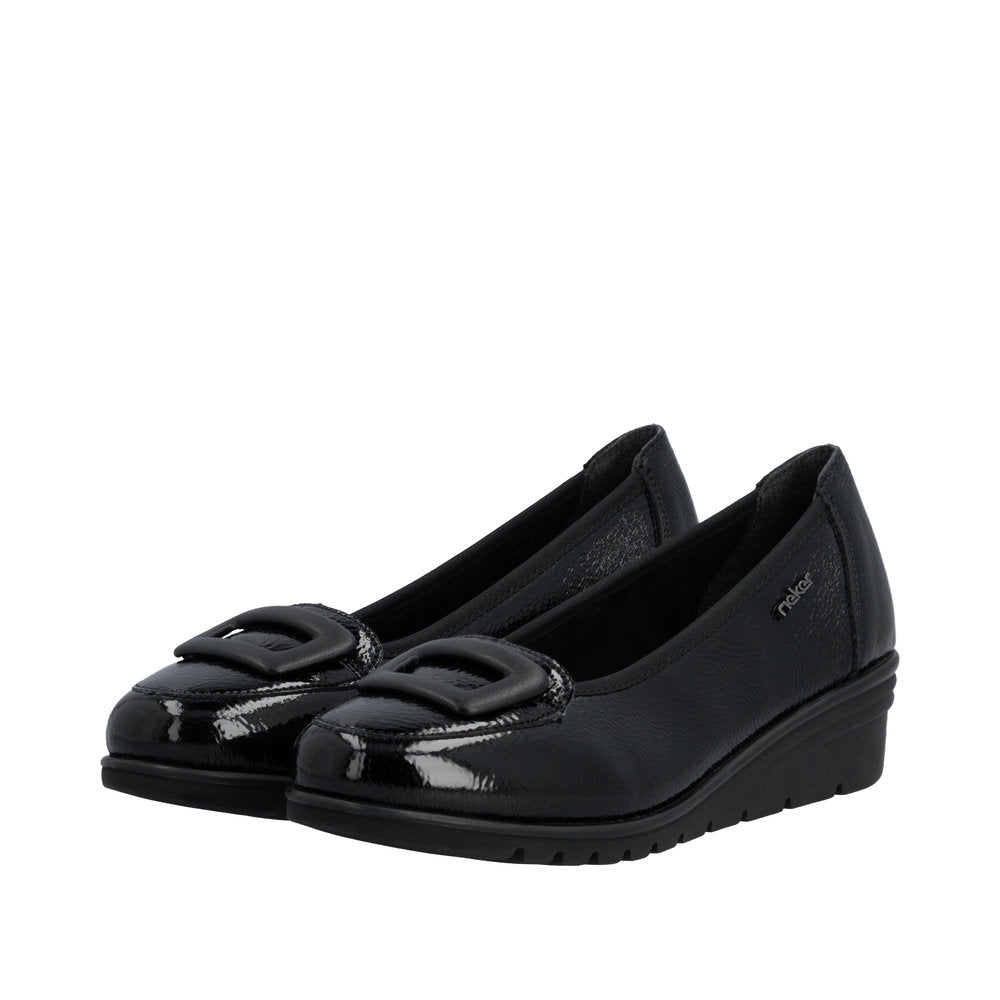 Rieker L5362-00 Black Shoes