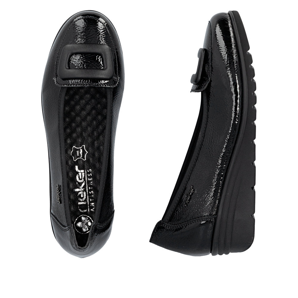 Rieker L5362-00 Black Shoes