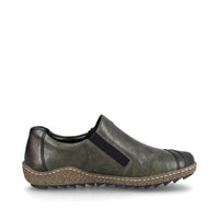 Rieker L7571-54 Womens Green Shoes