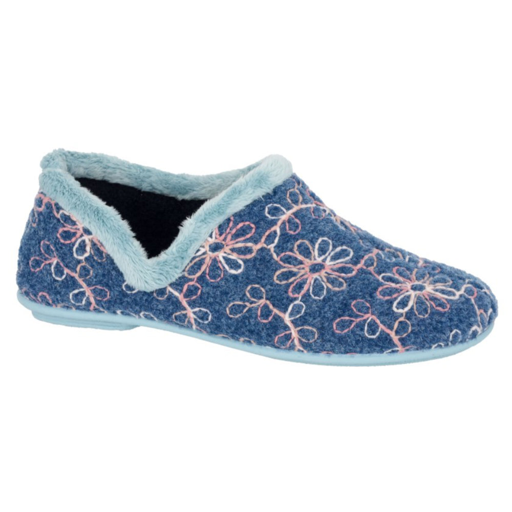Sleepers LS193C Sara Blue Slipper