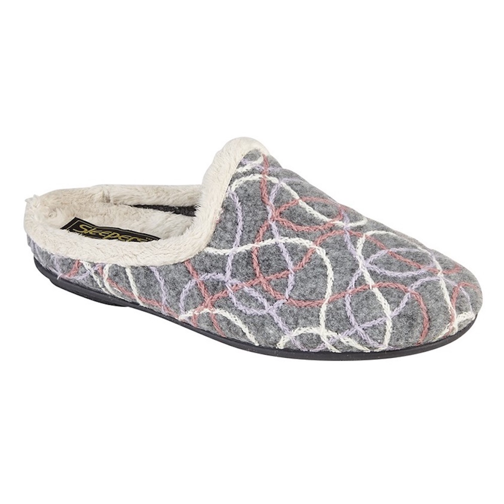 Sleepers Katie LS361F Grey Slippers