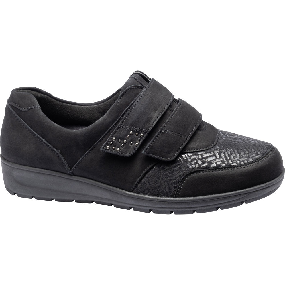 Waldlaufer M12302-410-001 Schwarz Shoes