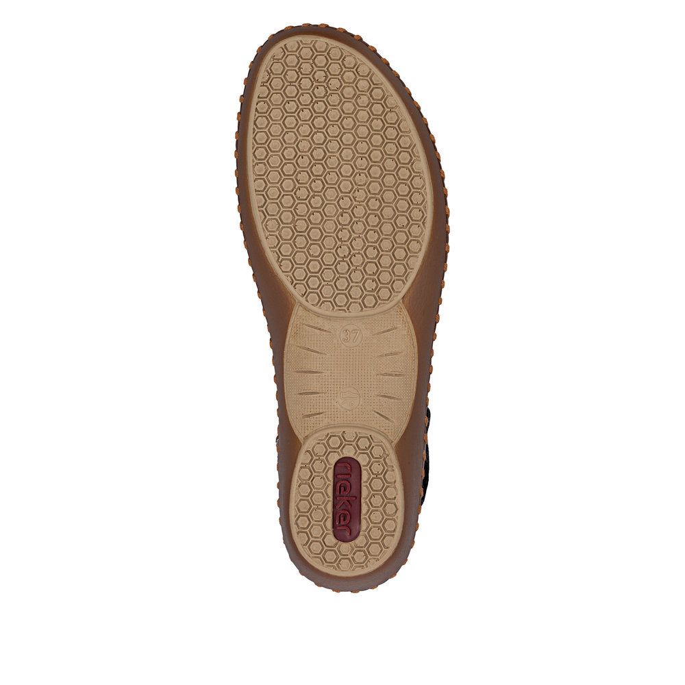 Rieker Desideria M1655-34 Brown Wide Shoes