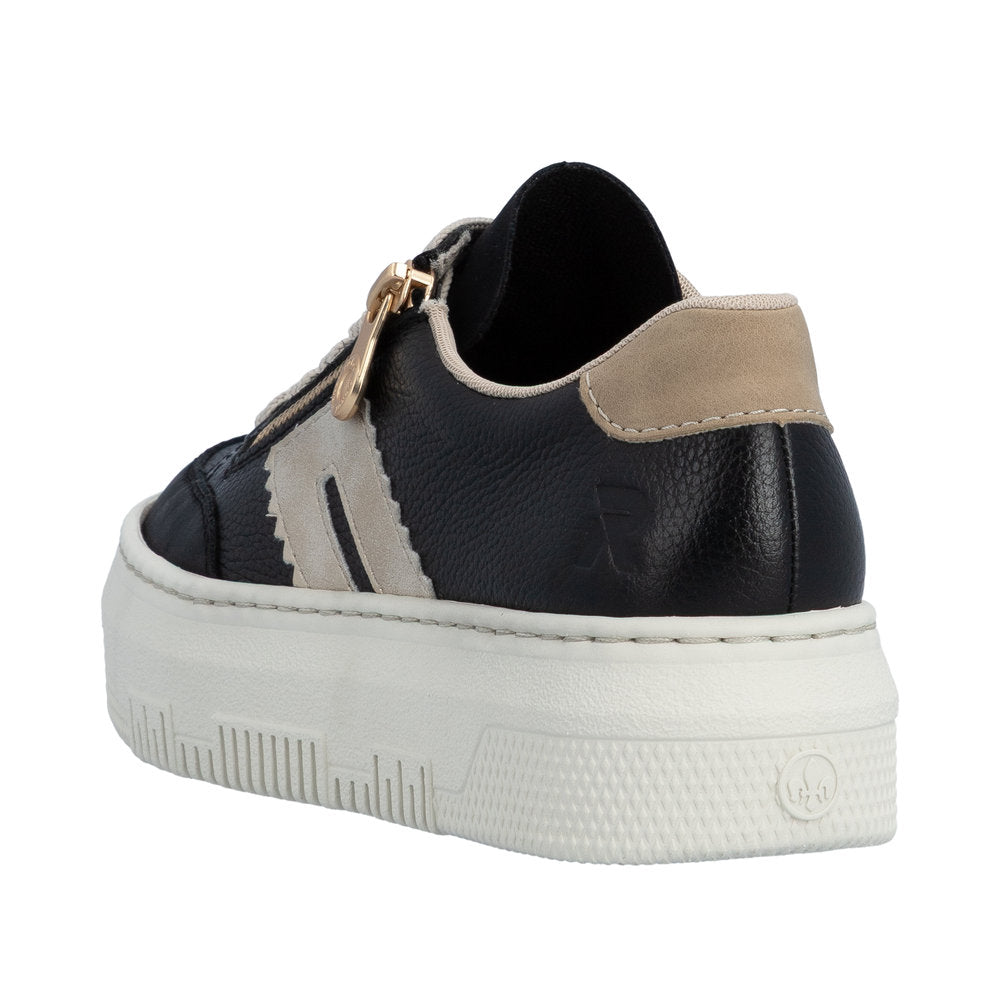 Rieker Enya M1912-00 Black Shoes