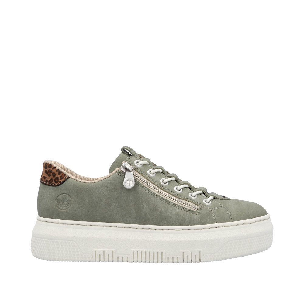 Rieker M1952-52 Green Shoes