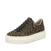 Rieker M1953-90 Leopard Print Casual Shoes