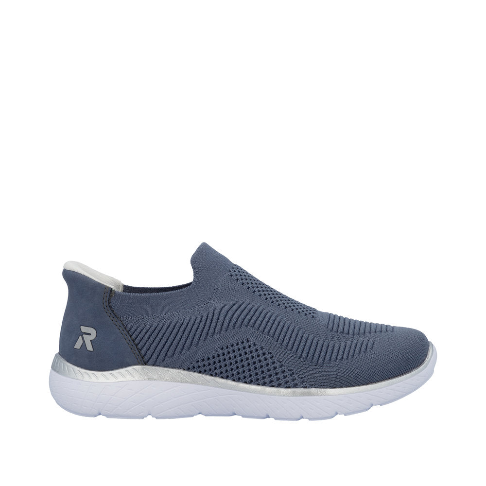 Rieker M5072-10 Blue Shoes