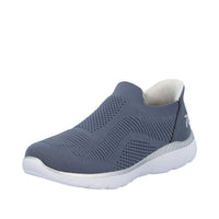 Rieker Edith M5072-10 Blue Wide Shoes