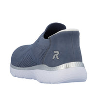 Rieker Edith M5072-10 Blue Wide Shoes