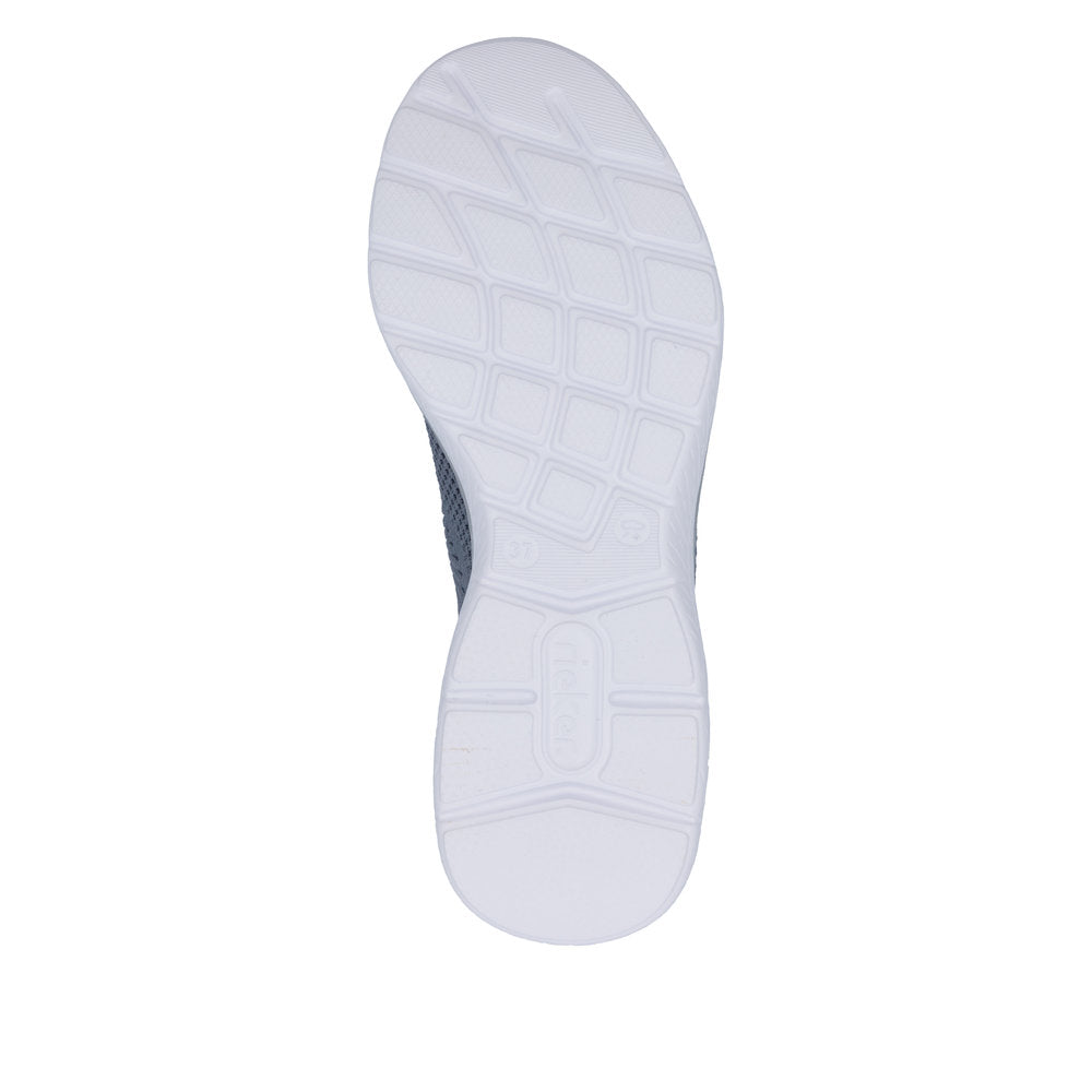 Rieker Edith M5072-10 Blue Wide Shoes