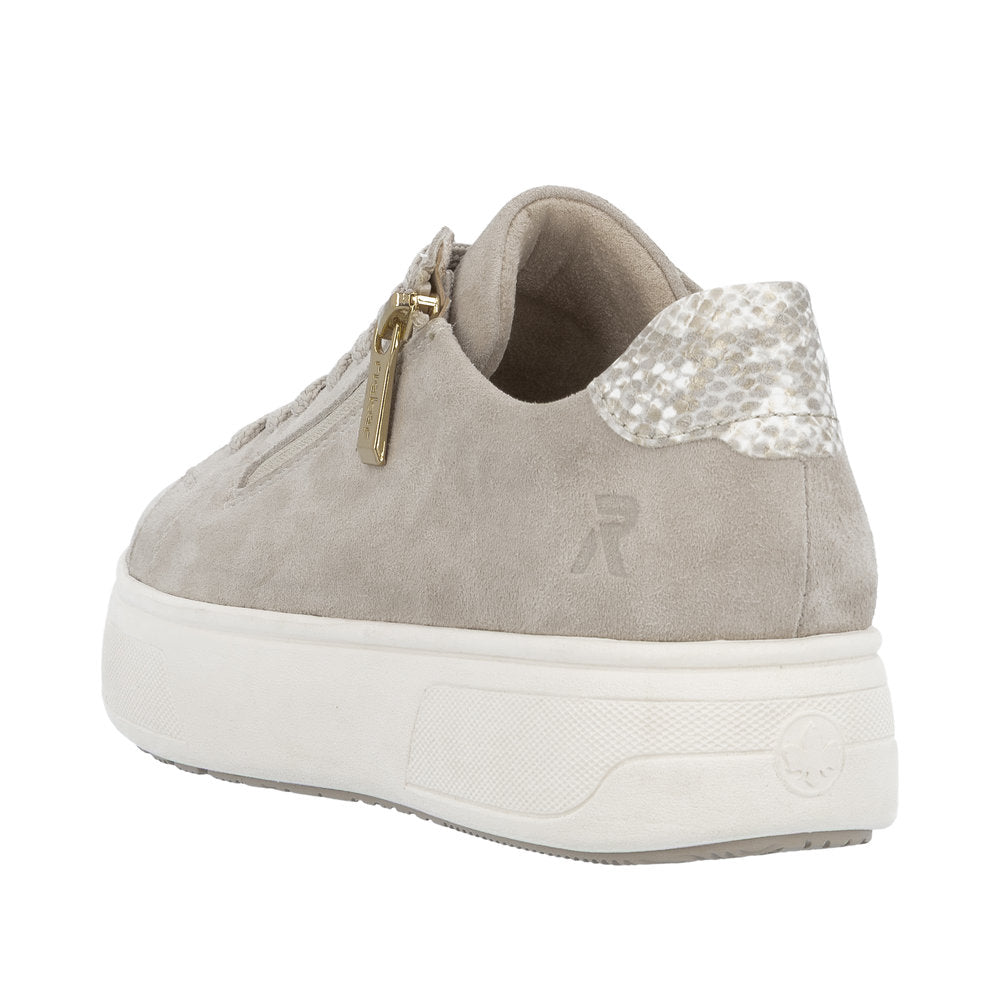 Rieker Brooke M7701-60 Beige Shoes