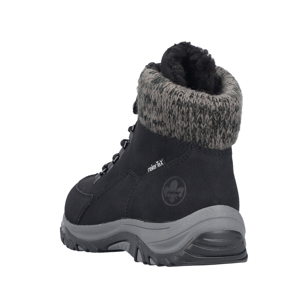 Rieker Julissa M9610-00 Black Boots