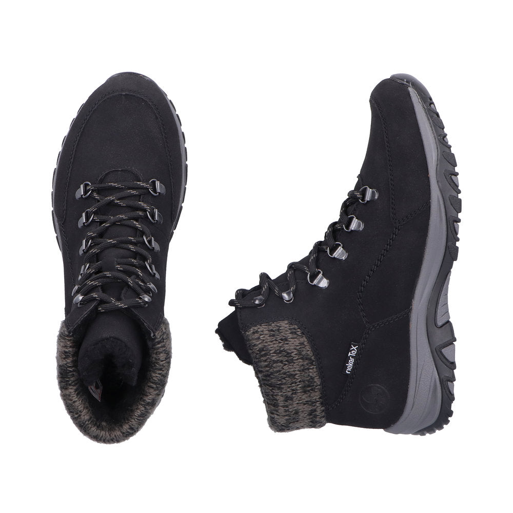 Rieker Julissa M9610-00 Black Boots