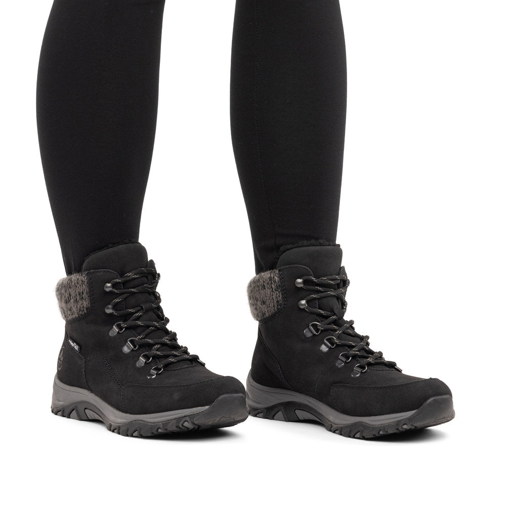 Rieker Julissa M9610-00 Black Boots