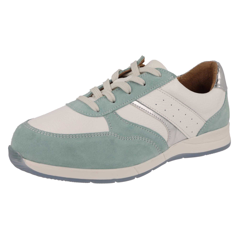 DB Shoes Miriam Shoes 87272N Teal /White 2V