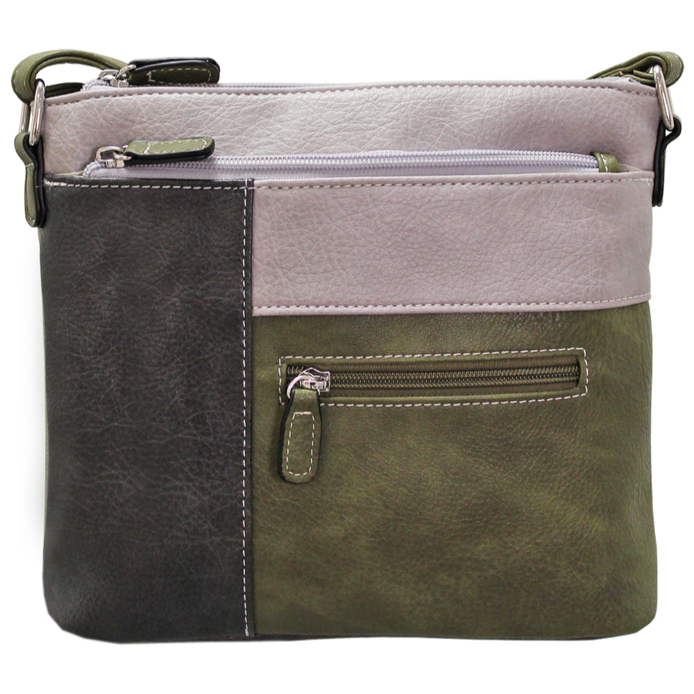 Envy Molly Khaki/Grey Bag