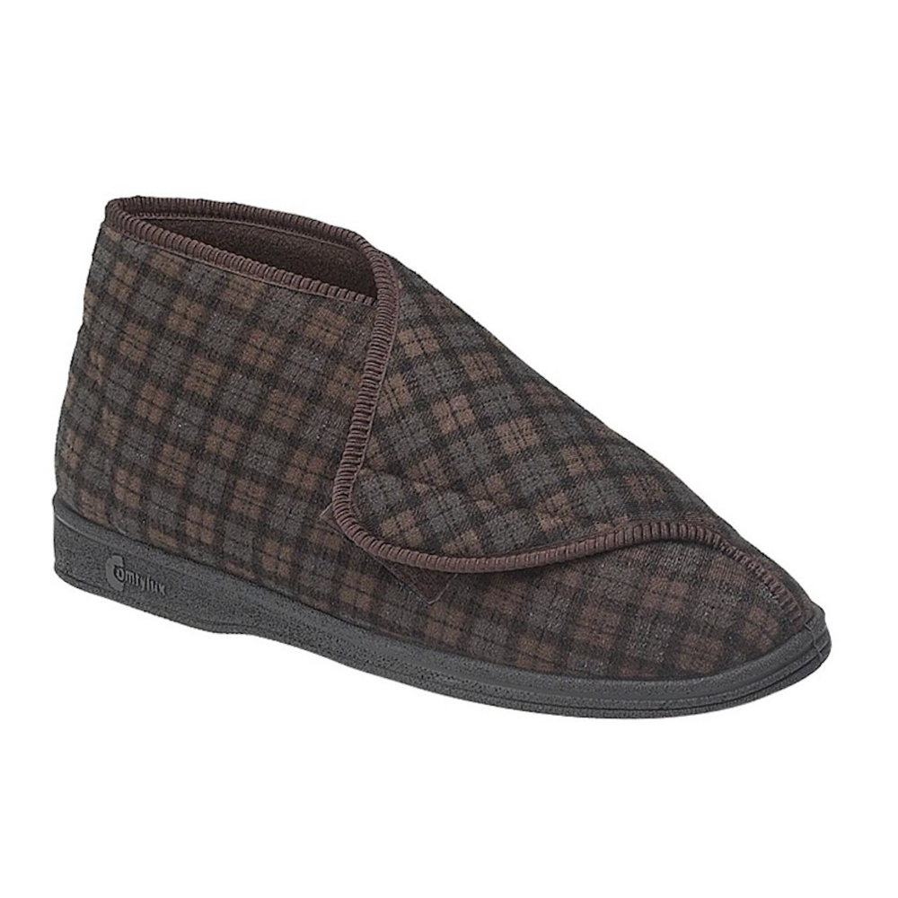 Comfylux MS220B James Brown Check Slipper