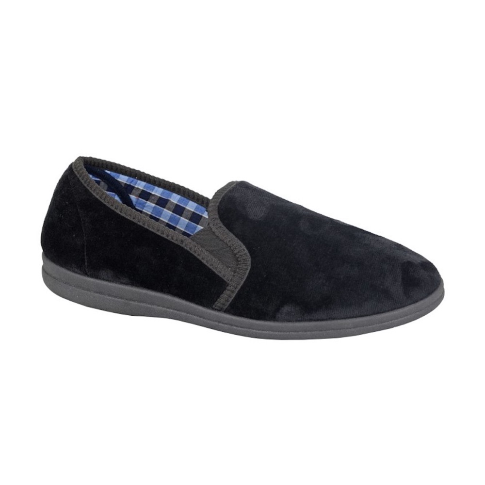 Sleepers MS337A Wilson Black Slipper