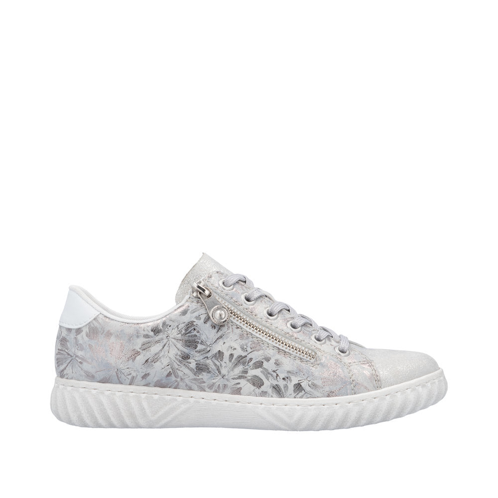 Rieker N0900-90 Silver/Platinum Shoes