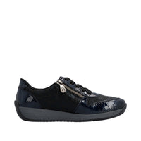 Rieker N1100-14 Midnight/Black Wide Shoes
