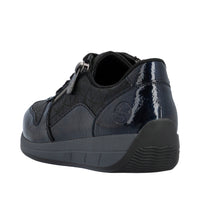 Rieker N1100-14 Midnight/Black Wide Shoes