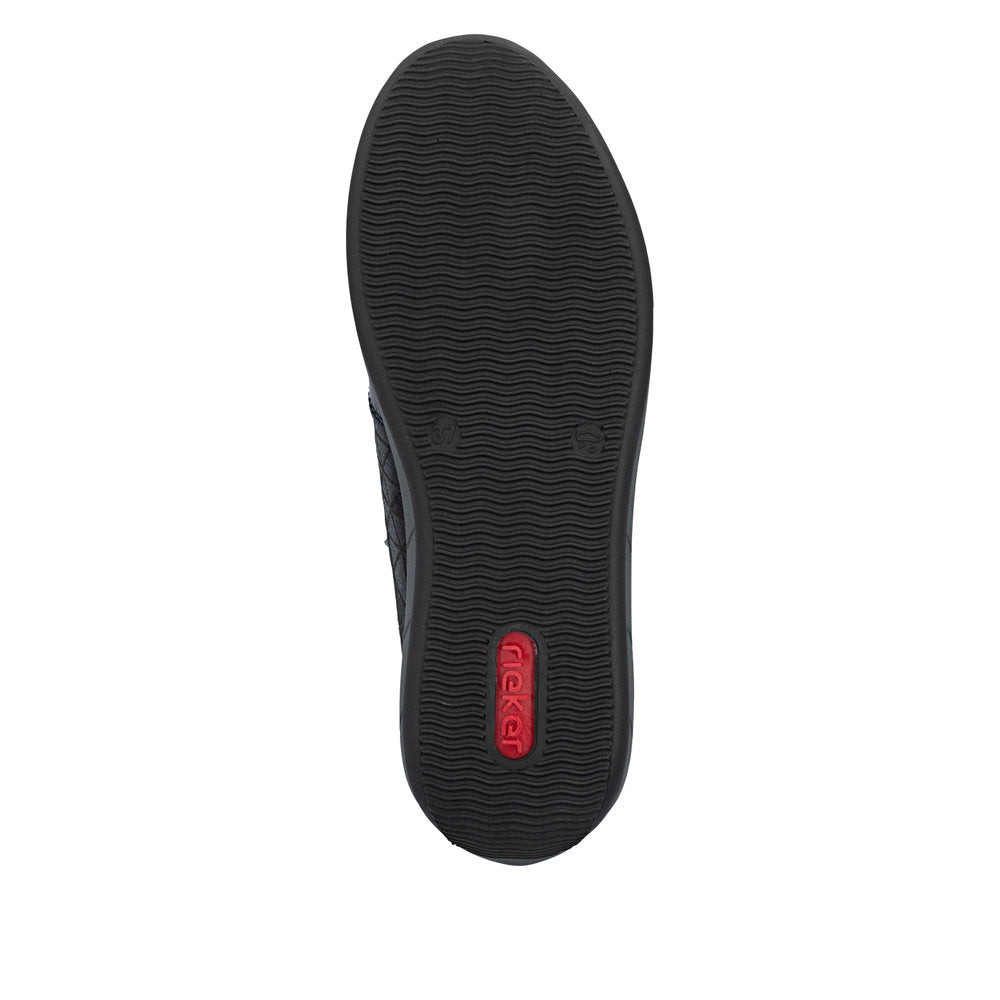 Rieker N1100-14 Midnight/Black Wide Shoes
