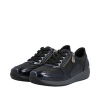 Rieker N1100-14 Midnight/Black Wide Shoes