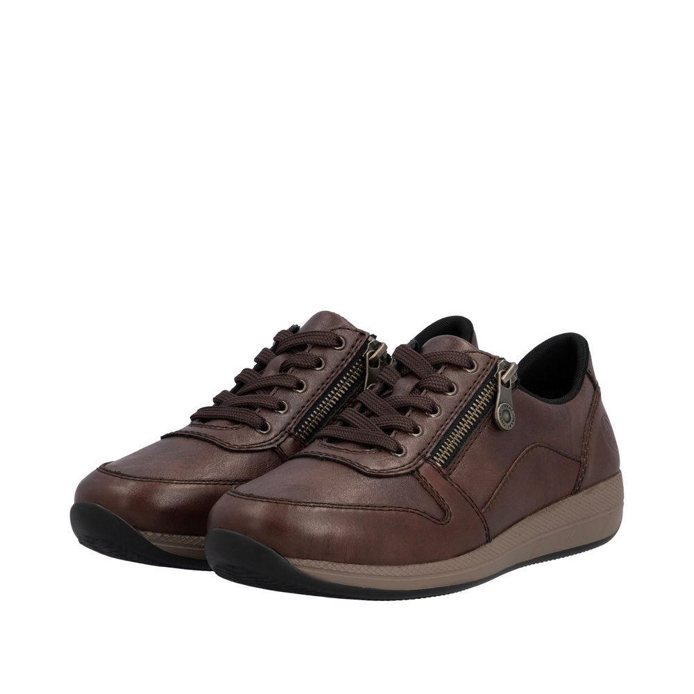 Rieker N1100-22 Chestnut Wide Shoes