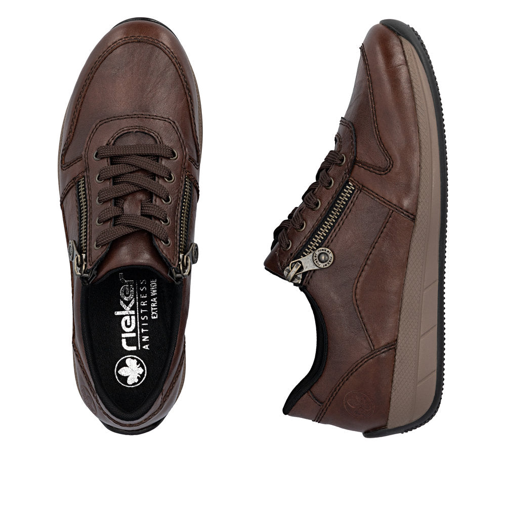 Rieker N1100-22 Chestnut Wide Shoes