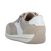 Rieker Dena N1103-90 Metallic Wide Shoes