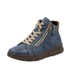 Rieker N1305-14 Womens Blue Wide Boots