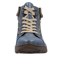Rieker N1305-14 Womens Blue Wide Boots