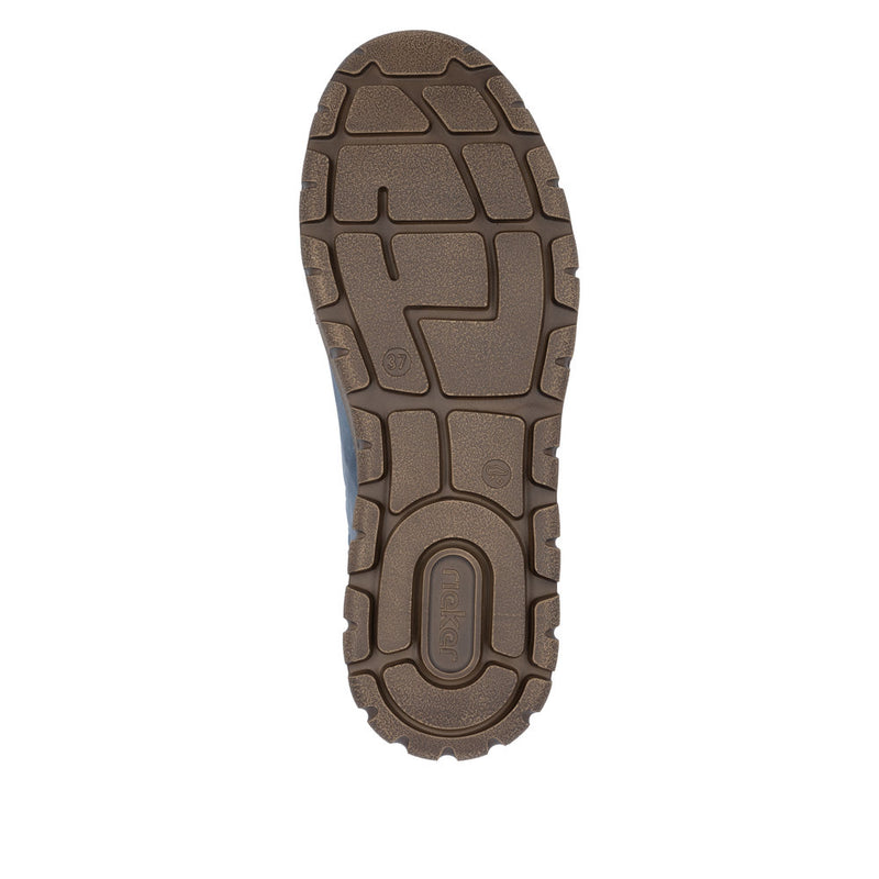 Rieker N1305-14 Womens Blue Wide Boots