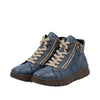 Rieker N1305-14 Womens Blue Wide Boots