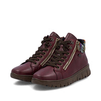Rieker N1305-35 Womens Red Wide Boots