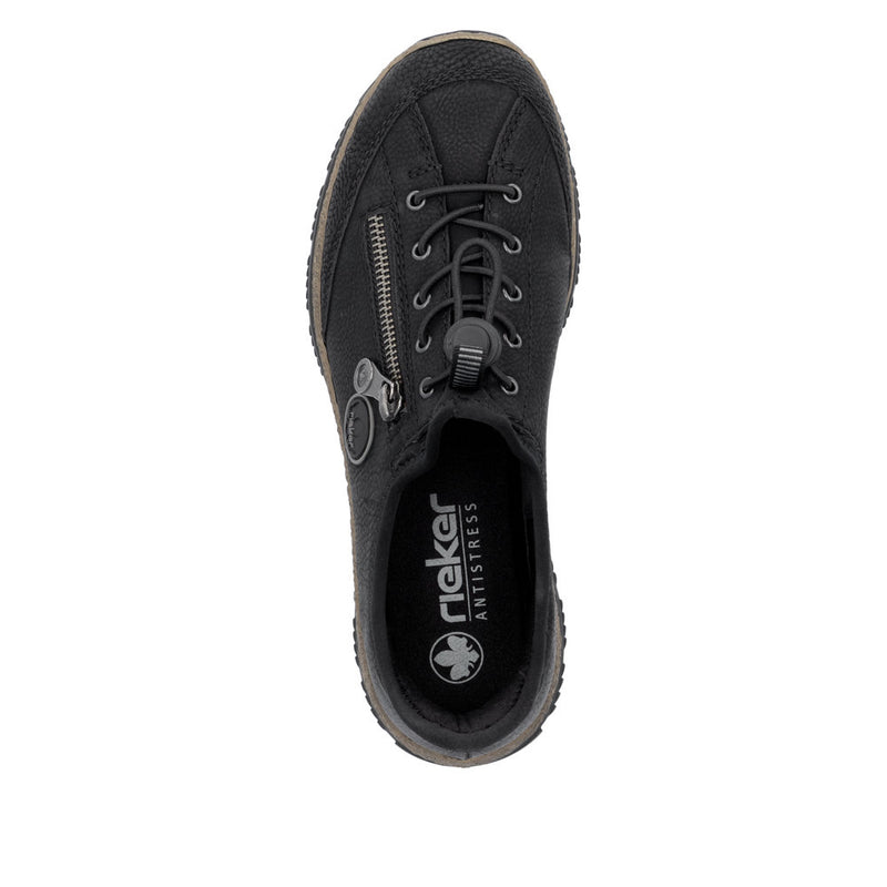 Rieker N3267-01 Schwarz Shoes