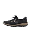 Rieker N3267-01 Schwarz Shoes