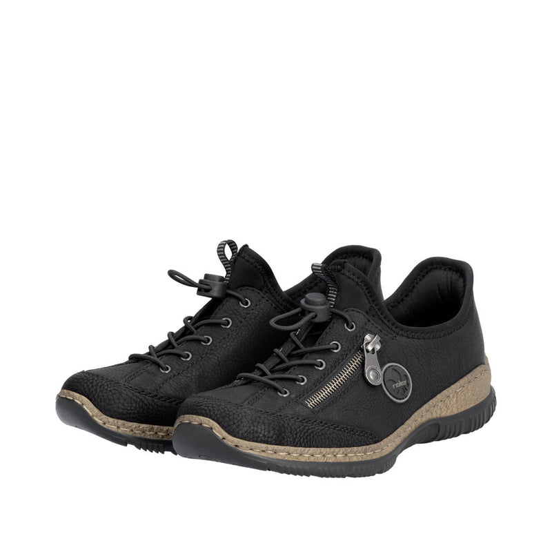 Rieker N3267-01 Schwarz Shoes