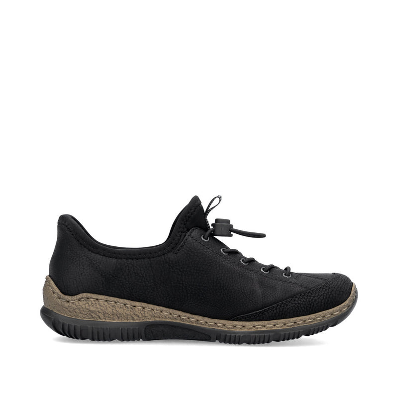 Rieker N3267-01 Womens Black Shoes