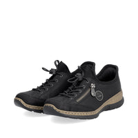 Rieker N3267-01 Womens Black Shoes